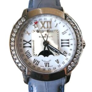 BLANCPAIN Ladies Villeret Watch 18K White Gold Diamonds Automatic